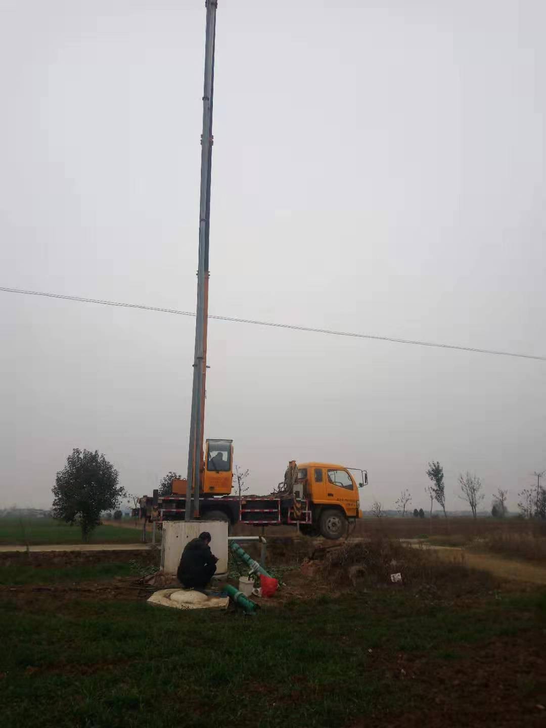 鲁山高标准农田项目施工